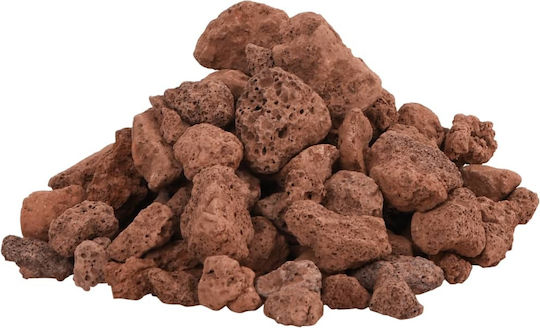 Volcanic Stones 25 Kg Red 1-2 cm Red 1-2 cm 25 Kg