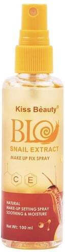 Spray de fixare a machiajului Extract de melc Kiss Beauty Snail 100 Ml