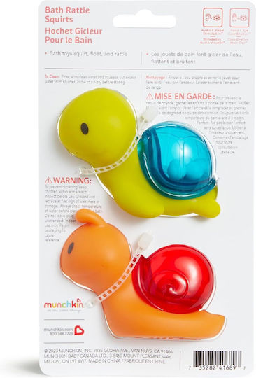 Munchkin Rattle Squirts Παιχνίδι Μπάνιου για 9+ Μηνών