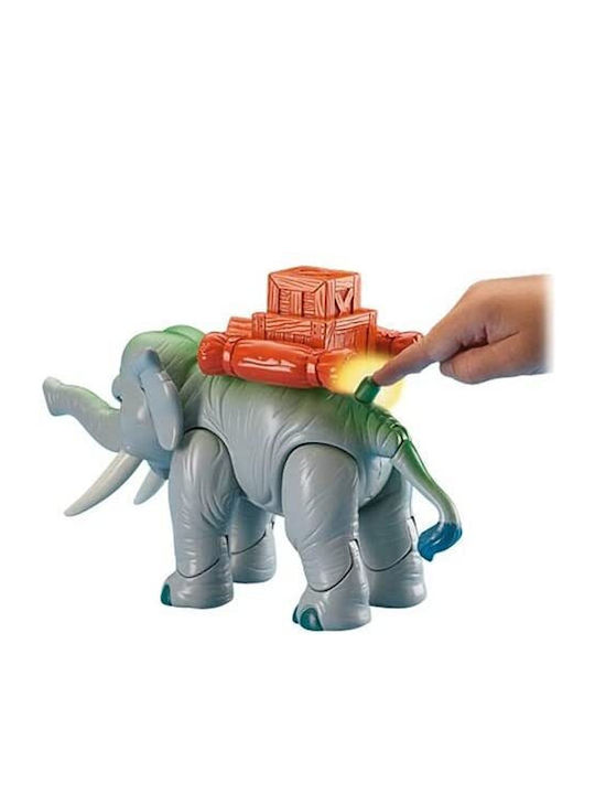 Imaginext Elefant Abenteuer im Dschungel mit Bewegung und Geräuschen Fisher Price