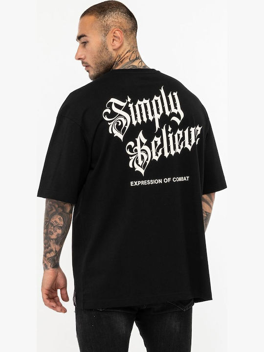 T-shirt Black/white