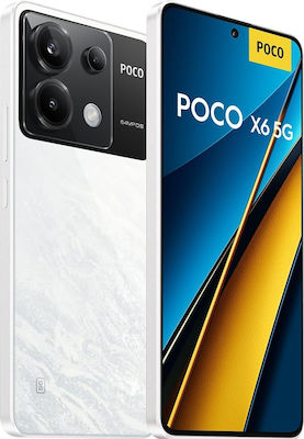 Xiaomi Poco X6 5G Dual SIM (8GB/256GB) White