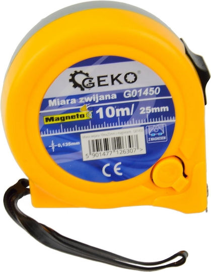 Geko Self-Adhesive Tape Gray 25mmx10m 1pcs
