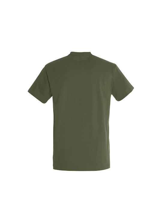 Eat Local Men's Blouse Light Army