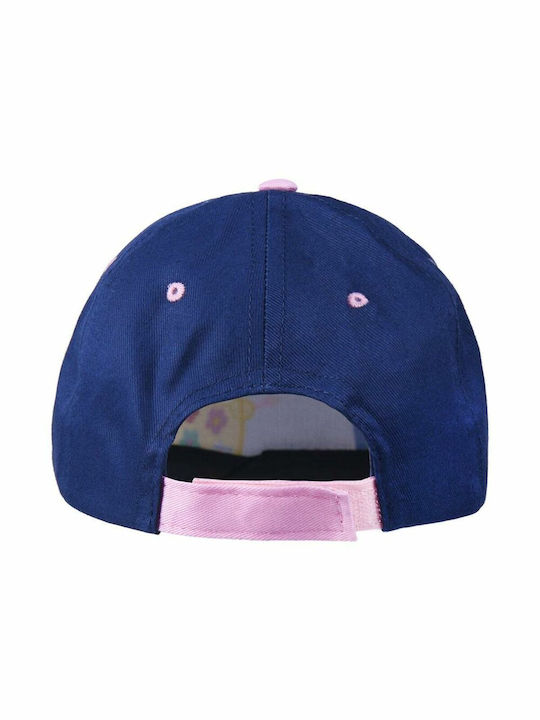 Peppa Pig Kinderhut Jockey Stoff Blau