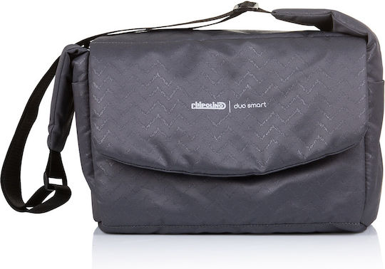 Chipolino Duo Smart Reglabil Cărucior dublu Potrivit pentru Nou-născut Gri argintiu 12.2kg