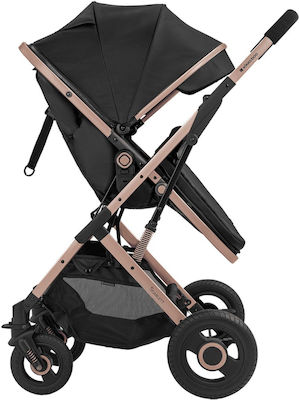 Kikka Boo Scarlett Adjustable Baby Stroller Suitable for Newborn Black