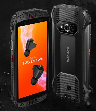 Ulefone Armor 15 Dual SIM (6/128GB) Ανθεκτικό Smartphone Μαύρο