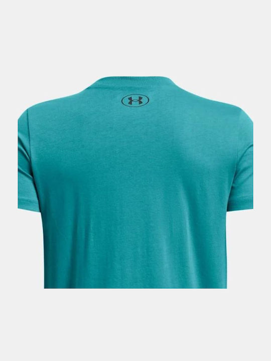Kids' T-shirt Turquoise Sportstyle