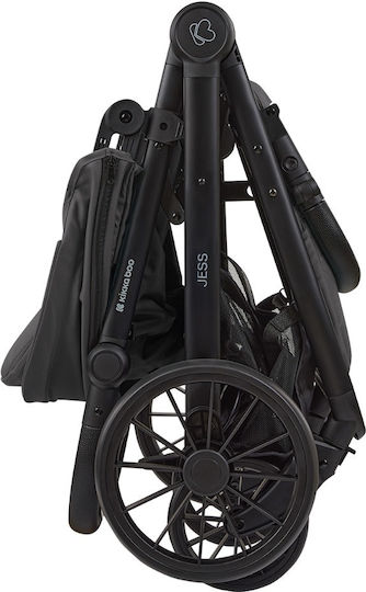 Kikka Boo Jess Baby Stroller Suitable for Newborn Dark Grey 10kg