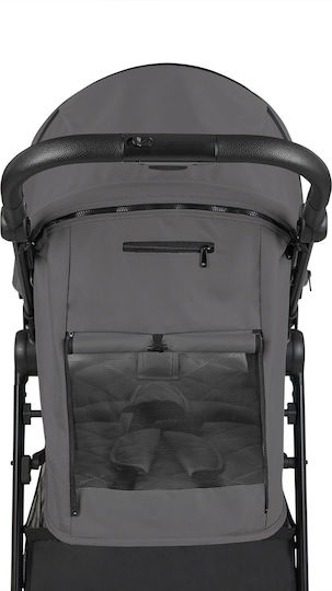Kikka Boo Jess Baby Stroller Suitable for Newborn Dark Grey 10kg