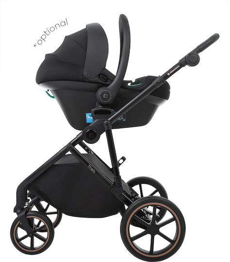 Kikka Boo Thea Бебешка количка 3 в 1 Черно 10.6кг