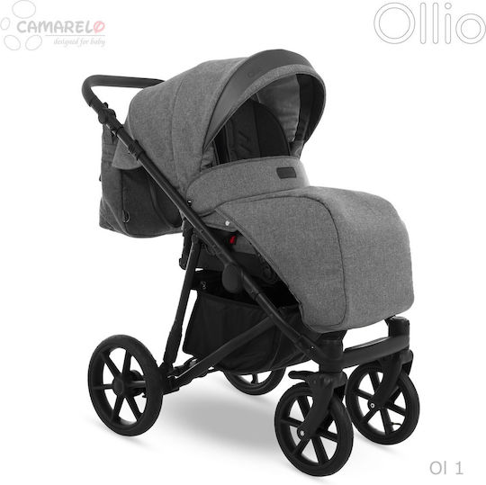 Camarelo OL3 Verstellbar 3 in 1 Baby Kinderwagen Geeignet für Neugeborene Beige