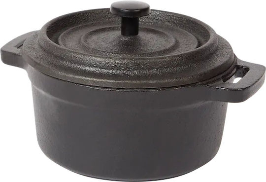 Excellent Houseware Deep Pot made of Cast Iron 10cm