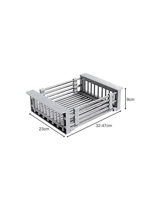 Drain Rack Draining Mat Folding from Stainless Steel