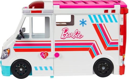 Barbie Mobile Clinic-Ambulance Doll Vehicle for 3++ Years