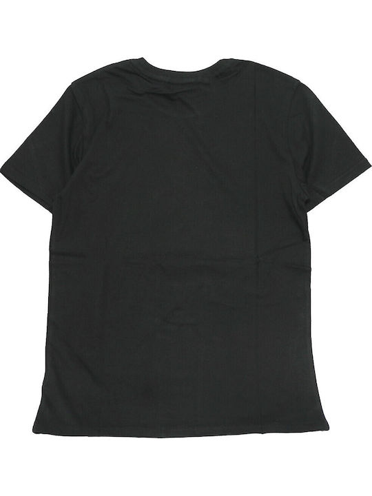 Sega Sonic T-shirt Μαύρο Βαμβακερό