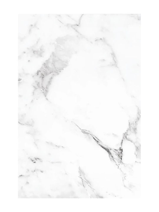 3D Wall Panel from PVC with Glue White 122x122x0.28cm