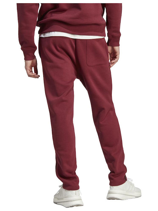 Adidas Herren-Sweatpants Burgundisch