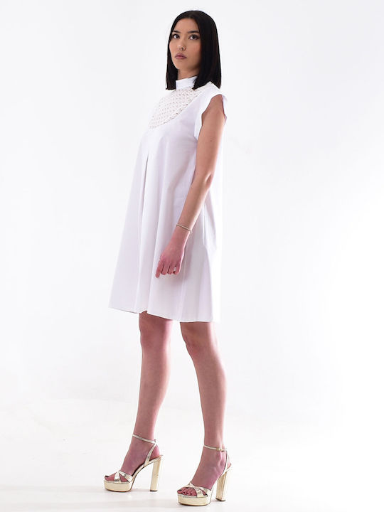 Rochie Mini De Seară Albă