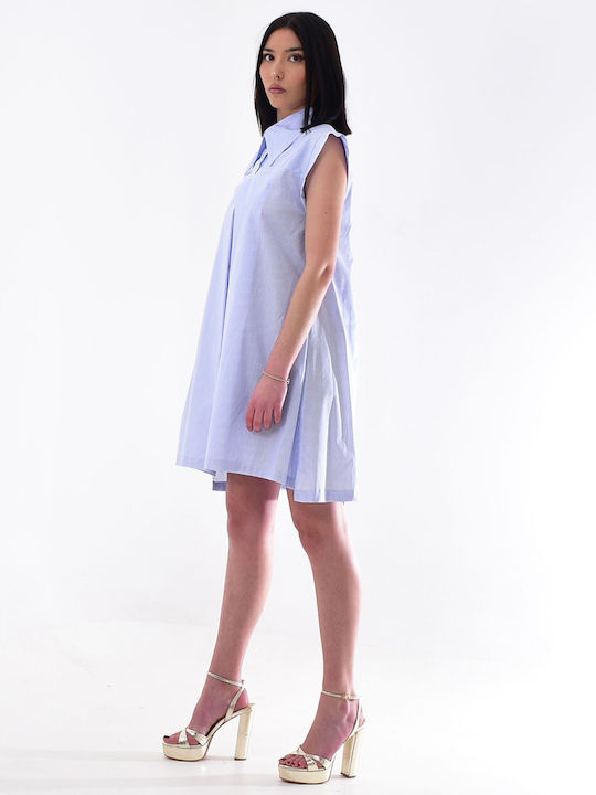 Shirt Dress Dress Blue