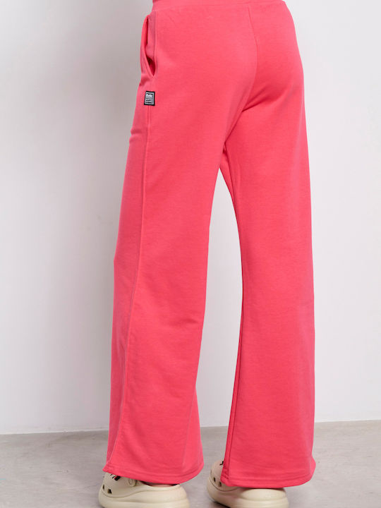Jogginghose Breit Red