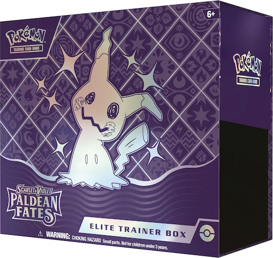Pokemon 4.5 Elite Trainer Box Paldean Fates Scarlet & Violet Deck (EN)