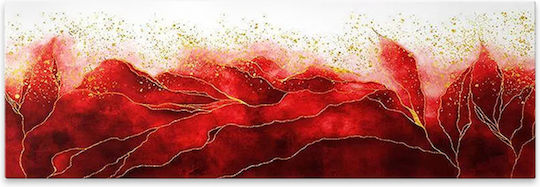 Megapap Red Passion Tablou pe Pânză 120x40cm