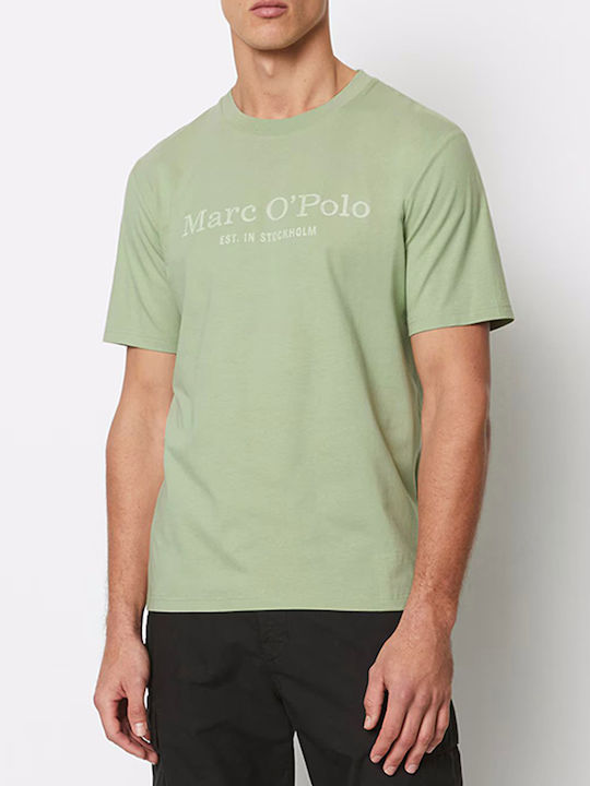 Marc O'Polo Men's Short Sleeve T-shirt LightGreen