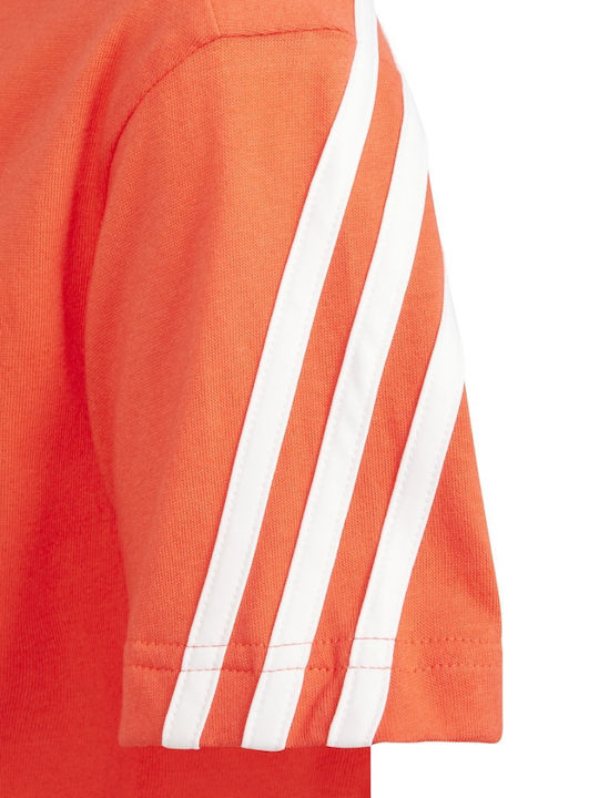 Tricou pentru copii Portocaliu Future Icons 3-stripes