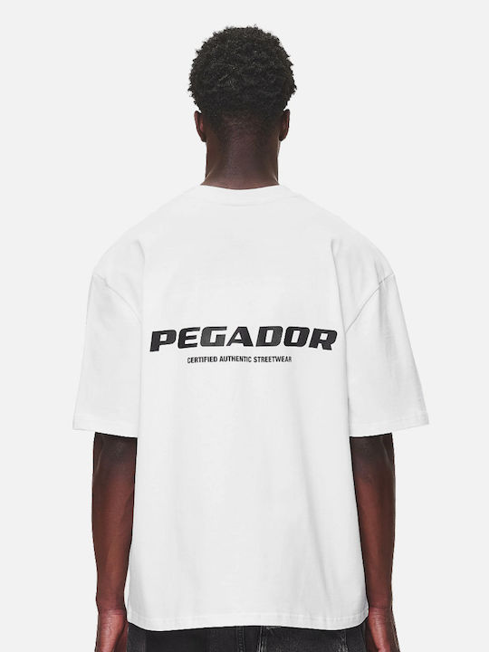 Pegador Ανδρικό T-shirt Κοντομάνικο Άσπρο PG-2165-004-M-GR