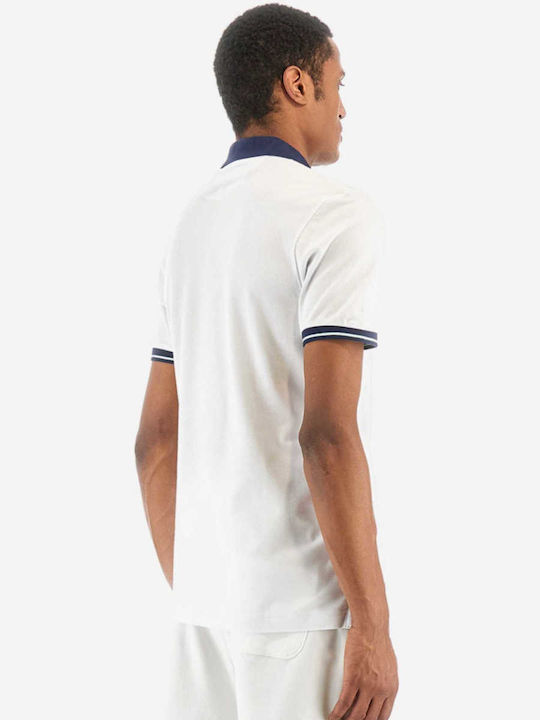 La Martina Bluza Bărbătească Polo White