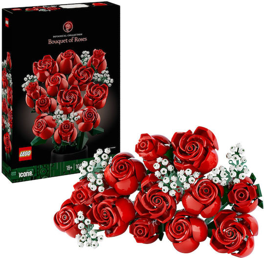 LEGO Botanical Collection Bouquet Of Roses για 18+ Ετών 822τμχ