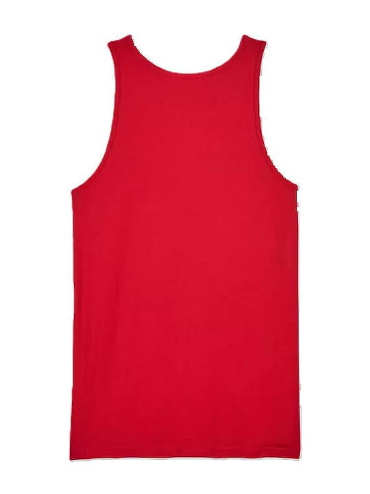 Fox Men's Sleeveless Blouse Flame Red