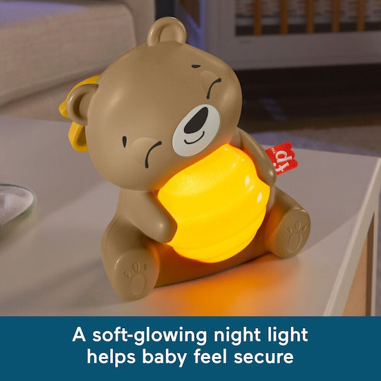Fisher-price Hrb18 Baby Night Light Brown, White