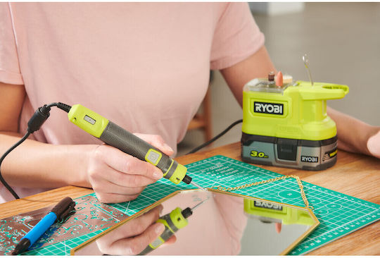 Ryobi 5133004939 Rotierend Elektrisches Multifunktionswerkzeug mit Geschwindigkeitsregelung