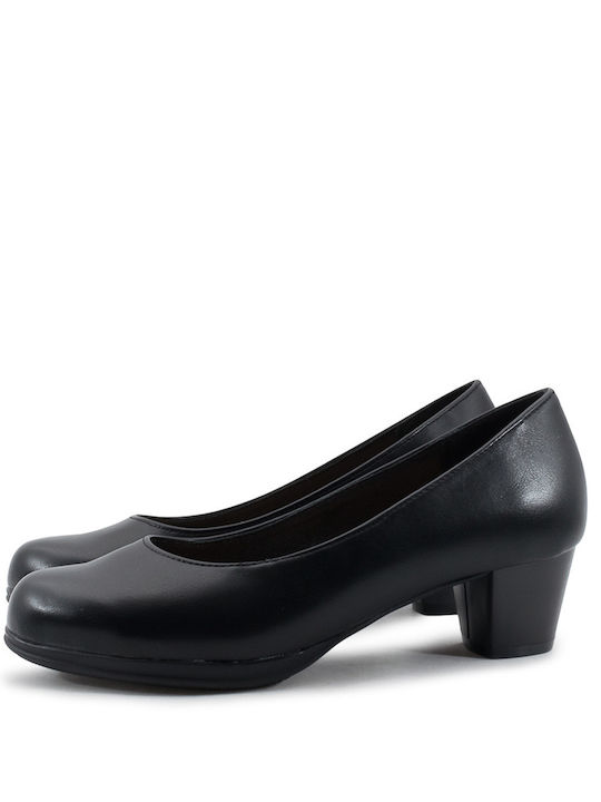 Love4shoes Pantofi cu toc Negre