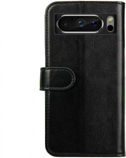 Rosso Element Pu Brieftasche Synthetisches Leder Schwarz (Google Pixel 8 Pro)