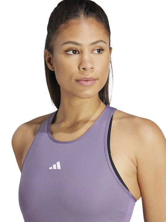Techfit Racerback Γυναικεία Αθλητική Μπλούζα Αμάνικη Fast Drying Μωβ