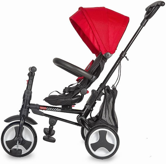 Coccolle Spectra Klappbares & Wandelbares Kinderdreirad für 1-3 Jahre Rot