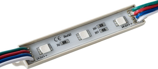 GloboStar LED Module 12V 0.8W RGB 20τμχ 73706