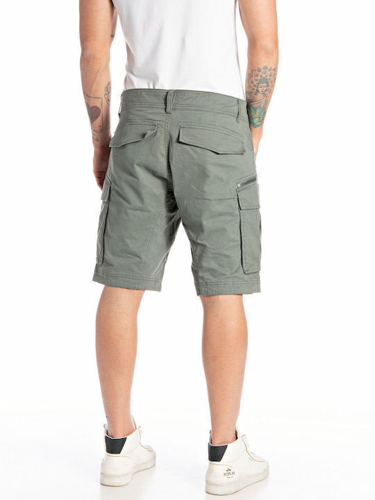 Replay Men's Shorts Khaki