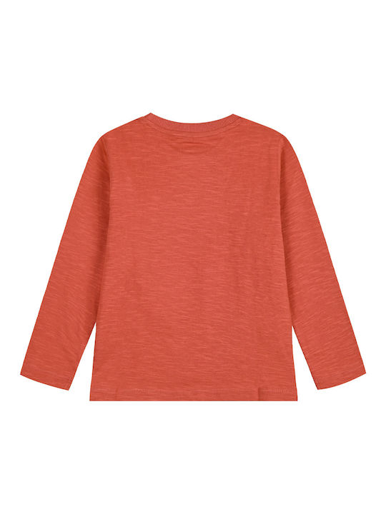 Energiers Children's Blouse Long Sleeve Paprika