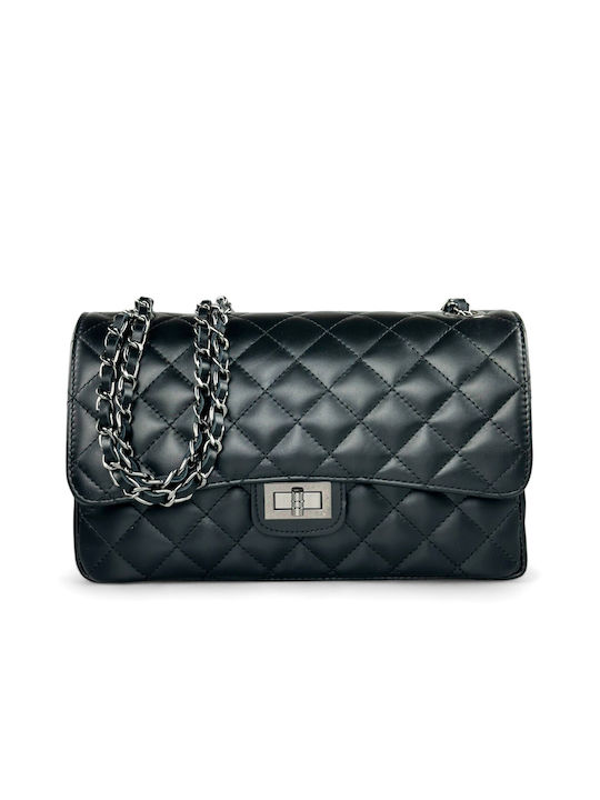 Kappa Bags Leather Women's Bag Shoulder Black