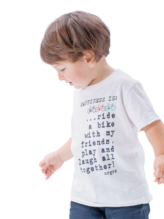 Kids' T-shirt Ecru
