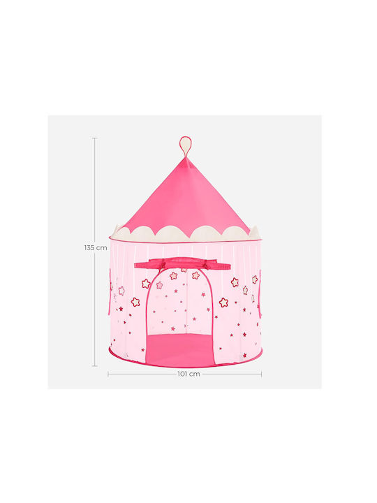 Songmics Cort pentru Copii Castelul Pop Up Roz pentru 3+ ani