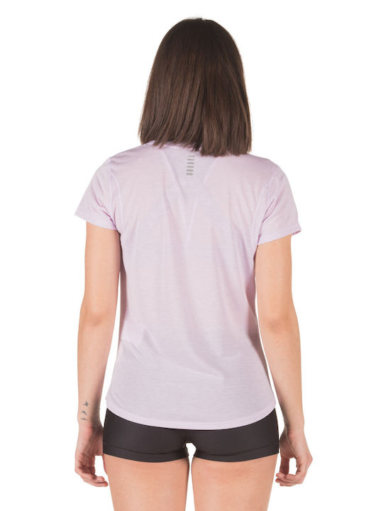 Under Armour Streaker Women's Athletic T-shirt Fast Drying Purple