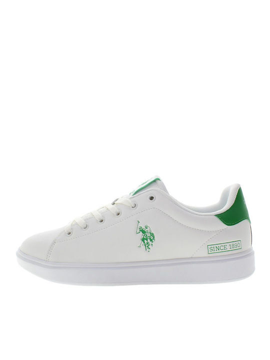 U.S. Polo Assn. Ανδρικά Sneakers Λευκό