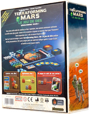 Dice Board Game Terraforming Mars for 1-4 Players 14+ Years (EN)