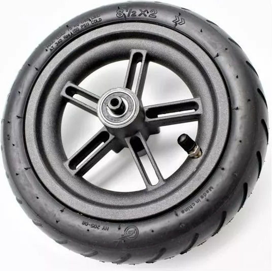 SKT Tire for Electric Scooter Rear Wheel with Solid Tire for Xiaomi M365/Essential/1S Scooter Xiaomi in Black Color SKT-XM0026